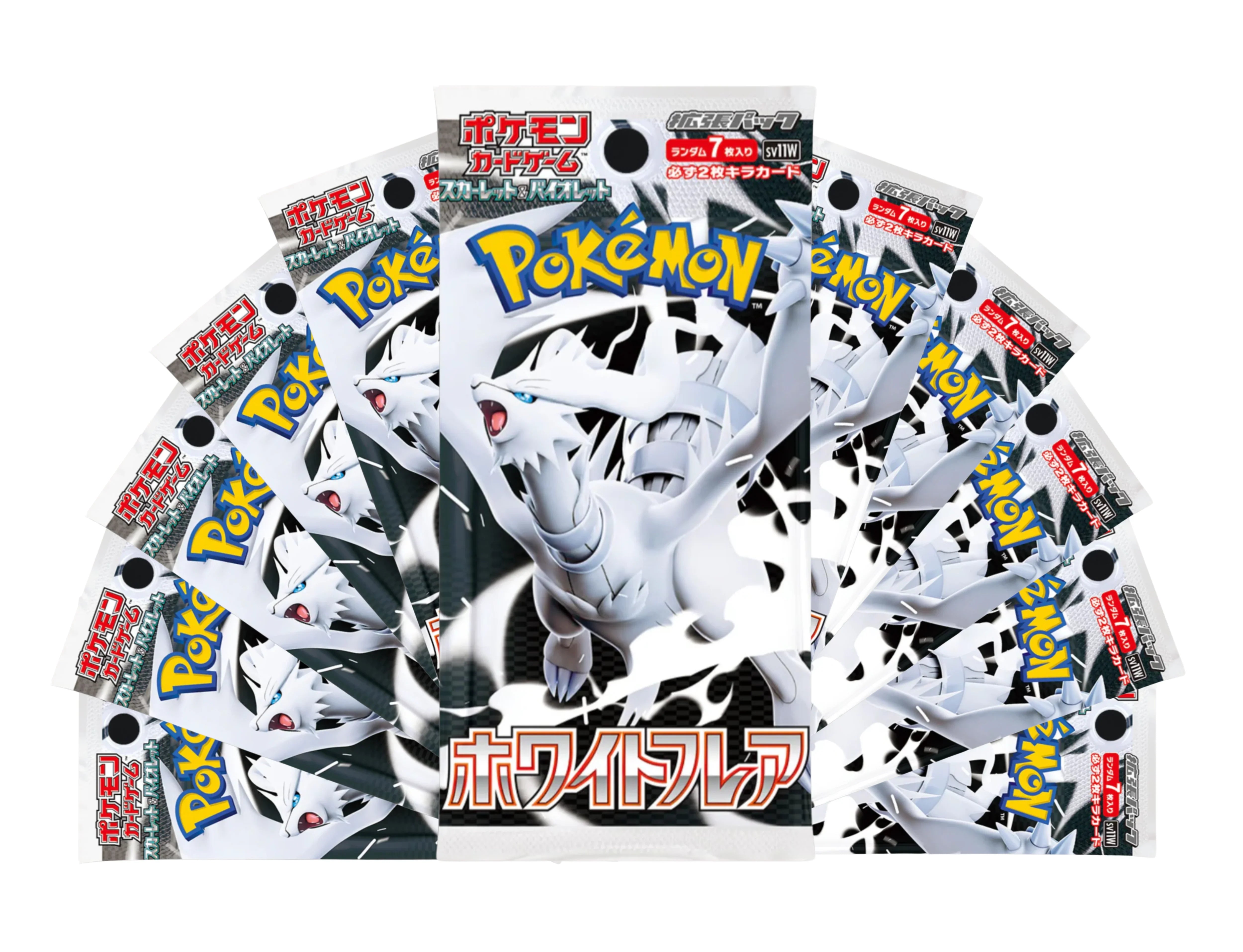 10 Boosters - White Flare - (EV10.5) - Neuf/Scellé - Japonais