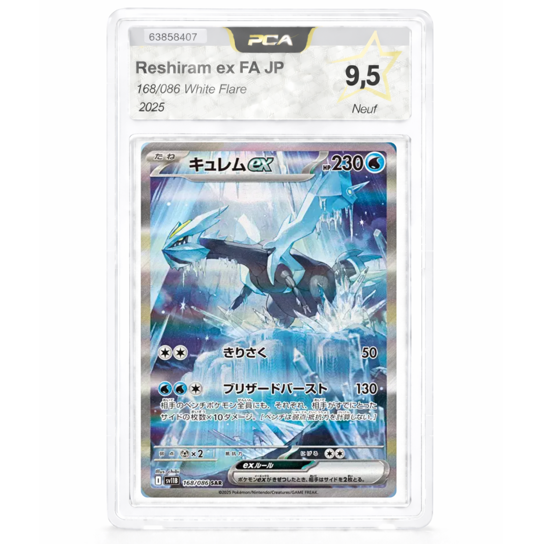 Kyurem Ex - 168/086 - Black Bolt - (EV10.5) - Japonais - PCA 9,5