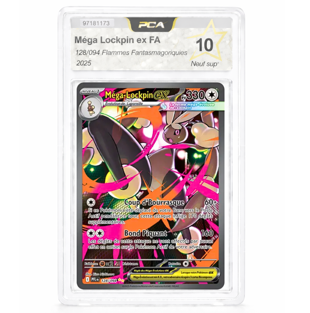 Méga-Lockpin Ex - 128/094 - Flammes Fantasmagoriques - (ME02.5) - Français - PCA 10