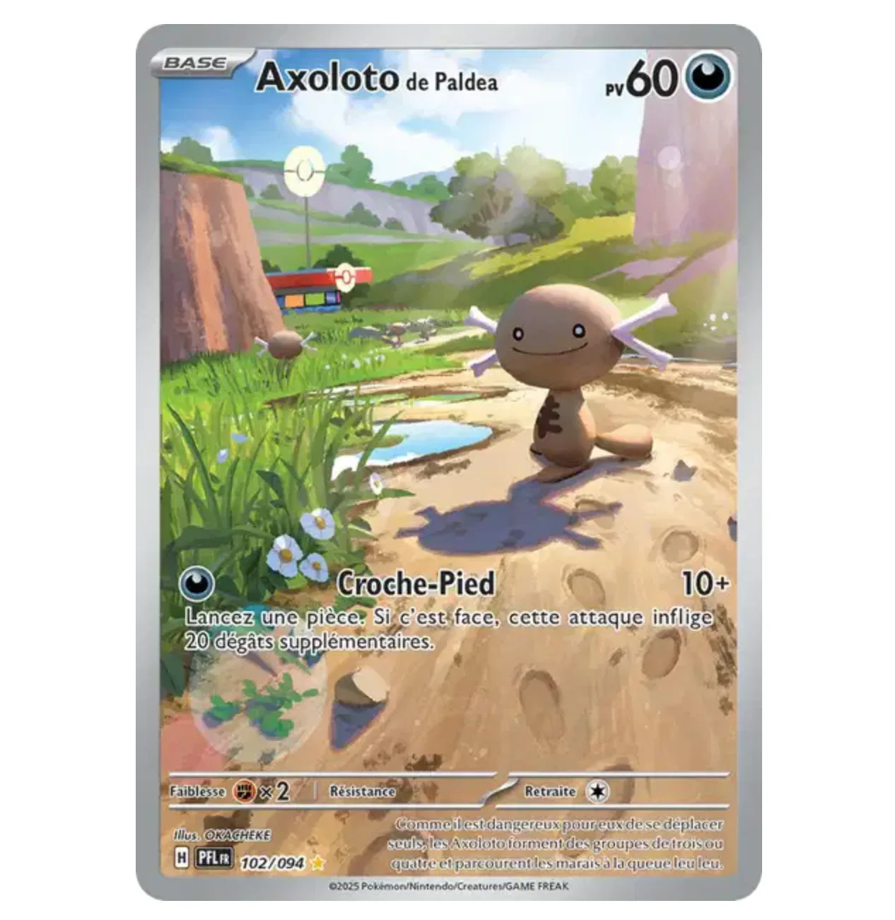 Axoloto de Paldéa - 102/094 - Flammes Fantasmagoriques - (ME02) - Français