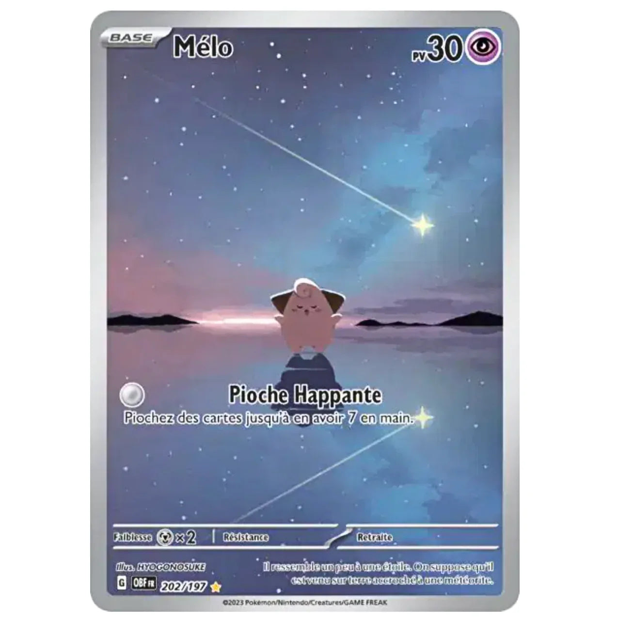 Mélo - 202/197 - Flammes Obsidiennes - (EV03) - Français