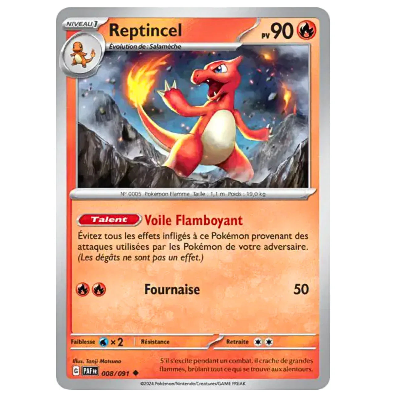 Reptincel - Promo - 008/091 - Écarlate & Violet - Français