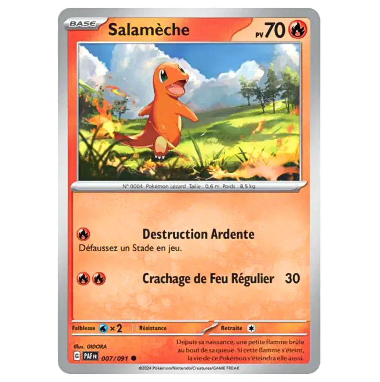 Salamèche - Promo - 007/091 - Écarlate & Violet - Français