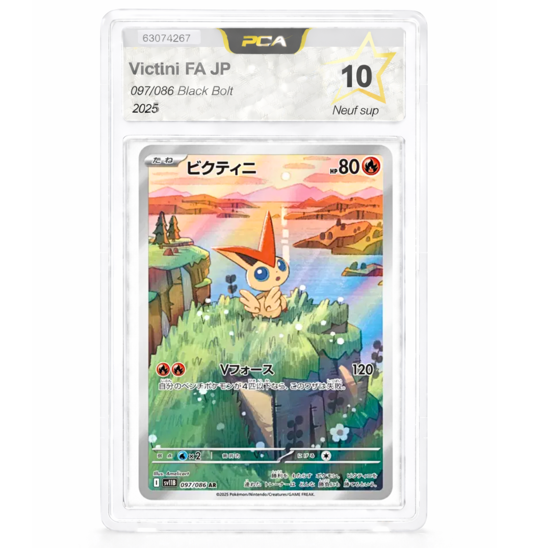 Victini  - 097/086 - Black Bolt - (EV10.5) - Japonais - PCA 10